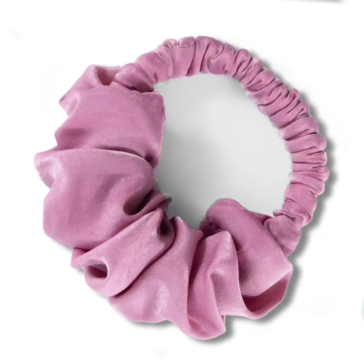 Heatless curl scrunchie for overnight blowouts